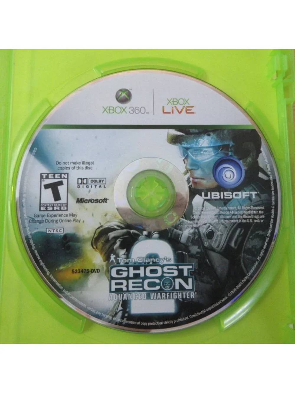 XBOX 360 Bundle 3 Video Games - Borderlands - Brink - Ghost Recon 2